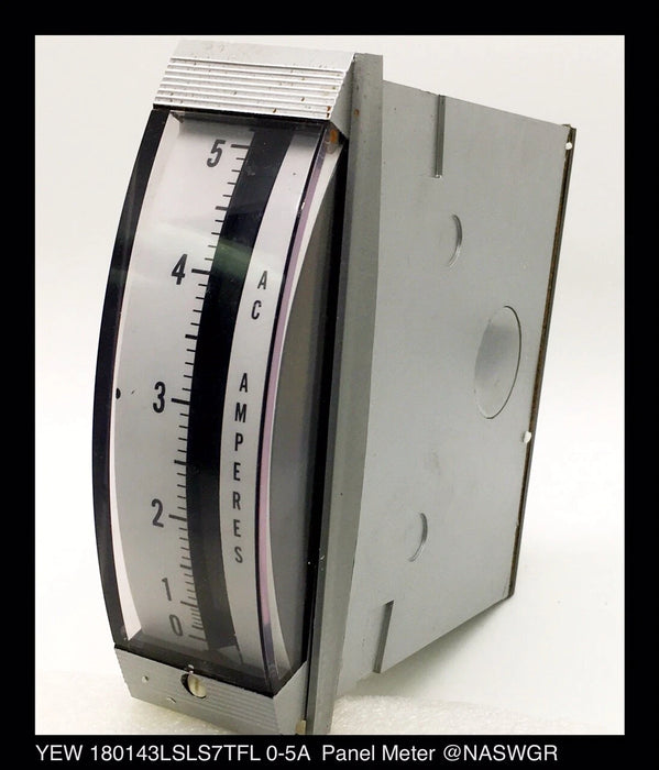 YEW 180143LSLS7TFL - 4" Vertical Panel Meter - 0-5A, AC