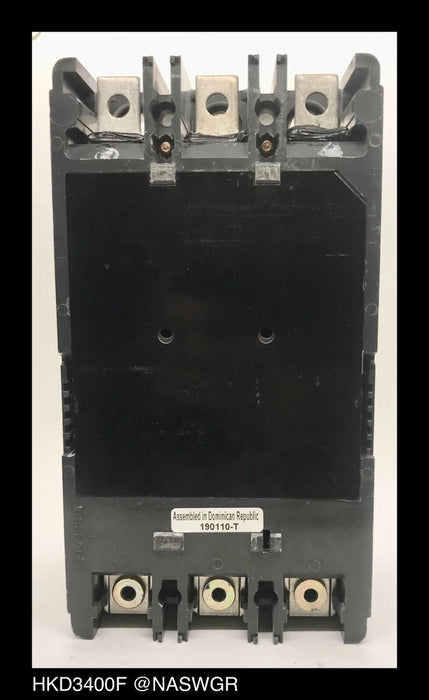 Eaton HKD3400F Molded Case Circuit Breaker - 100 Amp - Tested / 1 Year Warranty