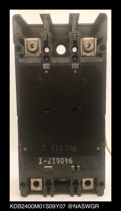 Westinghouse KDB2400M01S09Y07 Molded Case Circuit Breaker - 400 Amp