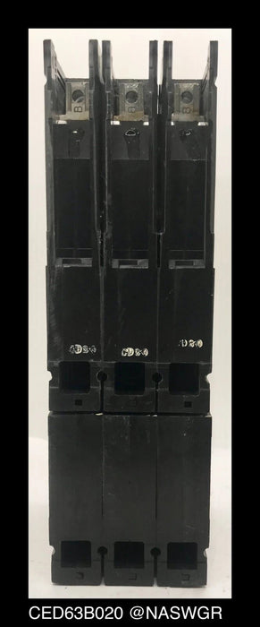 Siemens CED63B020 Molded Case Circuit Breaker - 20 Amp