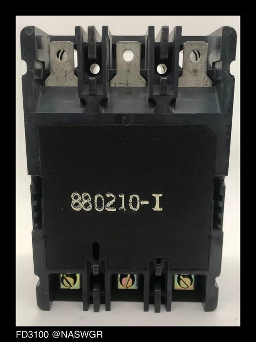 Westinghouse FD3100 Molded Case Circuit Breaker - 100 Amp