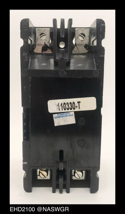 Eaton EHD2100 Molded Case Circuit Breaker - 100 Amp