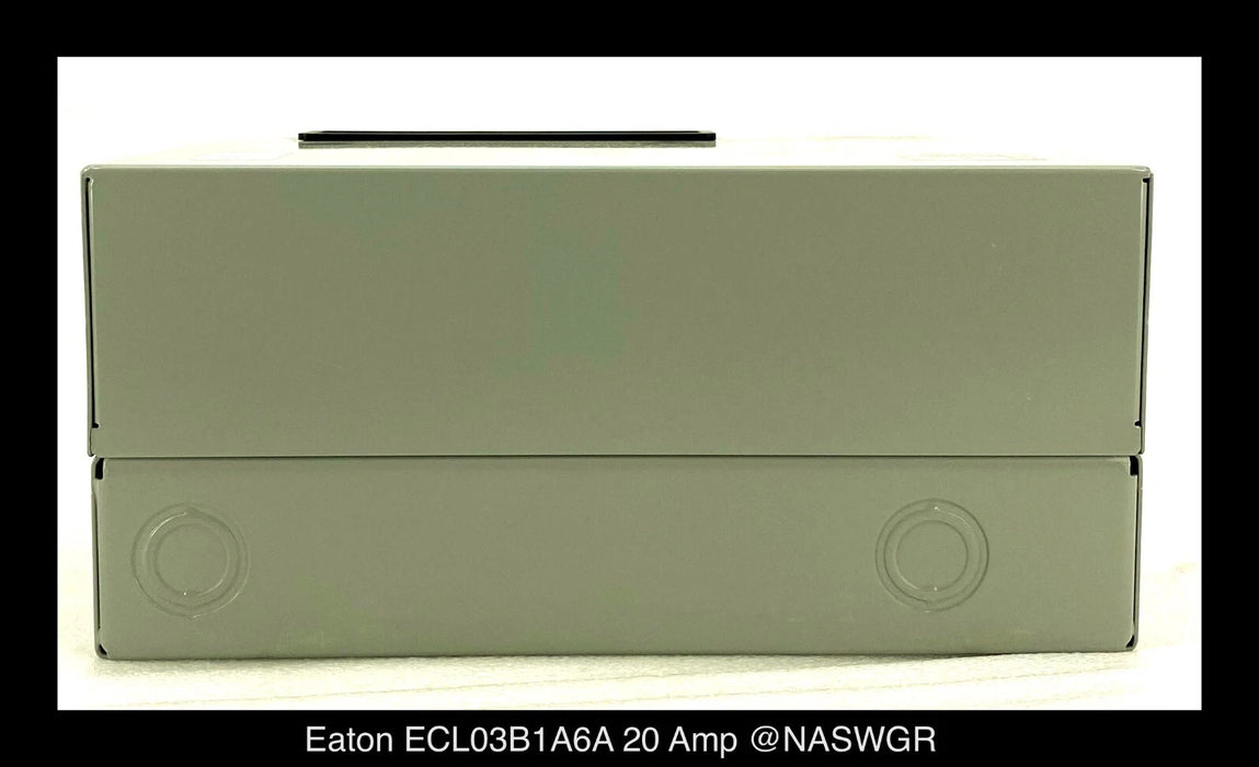 Eaton ECL03B1A6A Electrically Held Lighting Contactor - 20 Amp - Unused Surplus