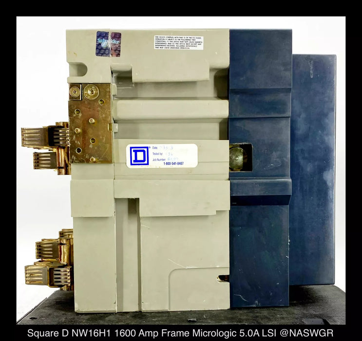 Square D MasterPact NW16H1 Circuit Breaker - 1600 Amp