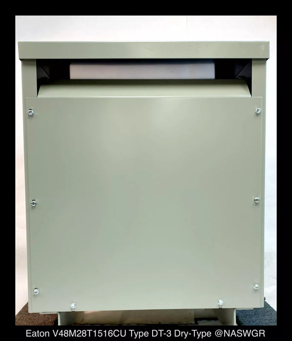 Eaton V48M28T1516CU Energy Efficient Transformer - 480:208Y/120v, 15kVA - Unused