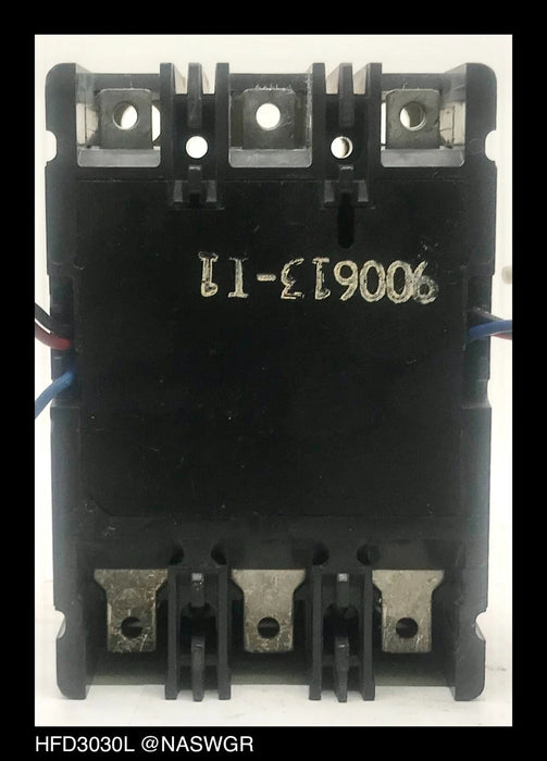 Westinghouse HFD3030L Molded Case Circuit Breaker w/ Aux and Al/Lo Switch - 30 Amp