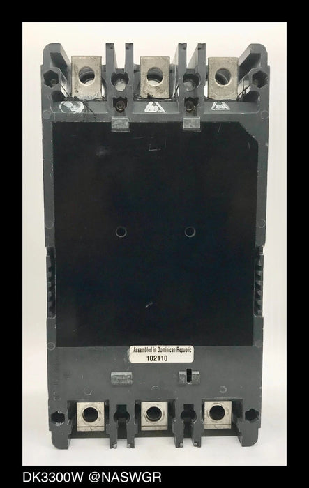 EATON Cutler-Hammer DK3300W Circuit Breaker - 300 Amp Trip