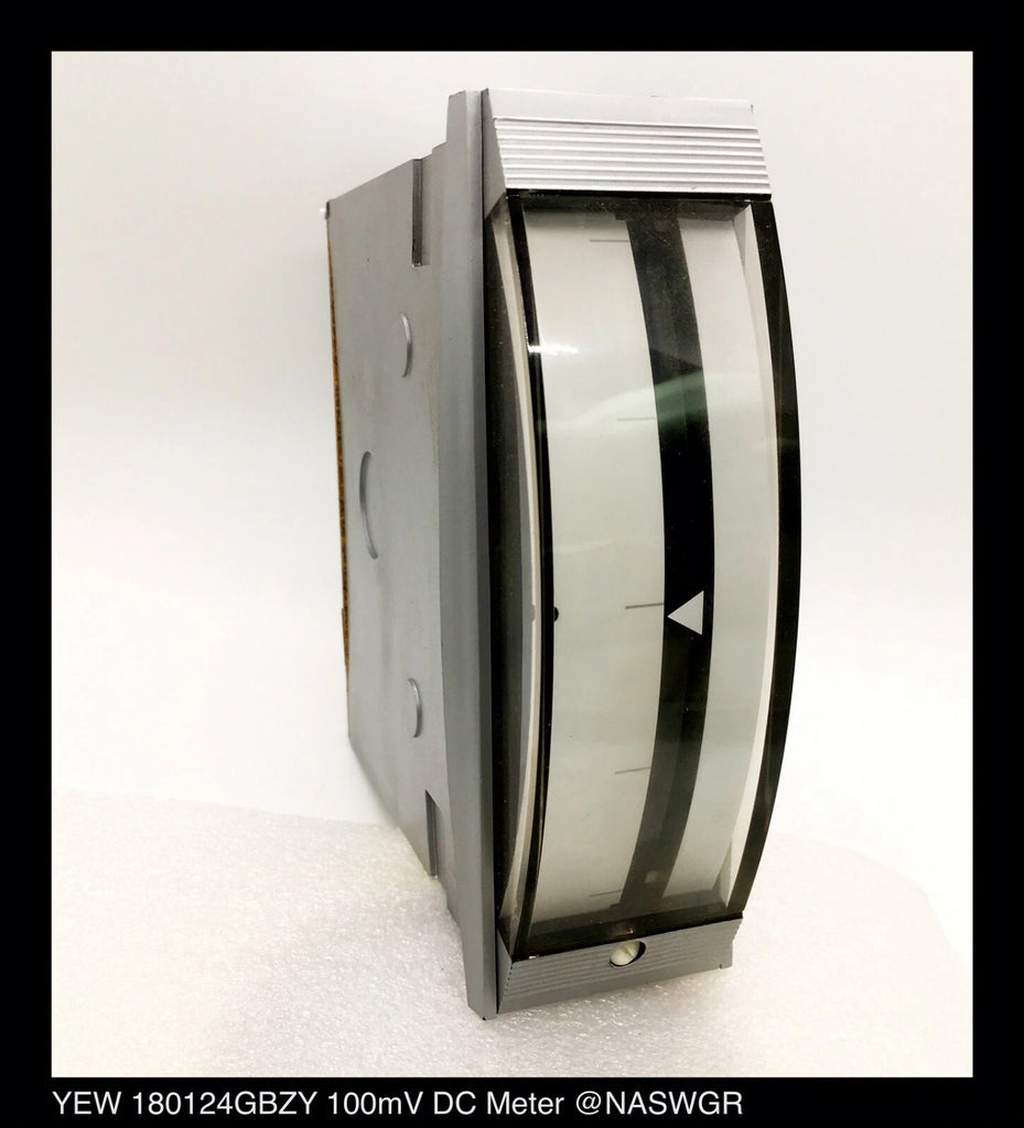 YEW 180124GBZY - 4" Vertical Panel Meter - 100-0-100mV DC