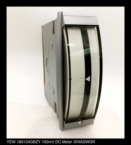 YEW 180124GBZY - 4" Vertical Panel Meter - 100-0-100mV DC