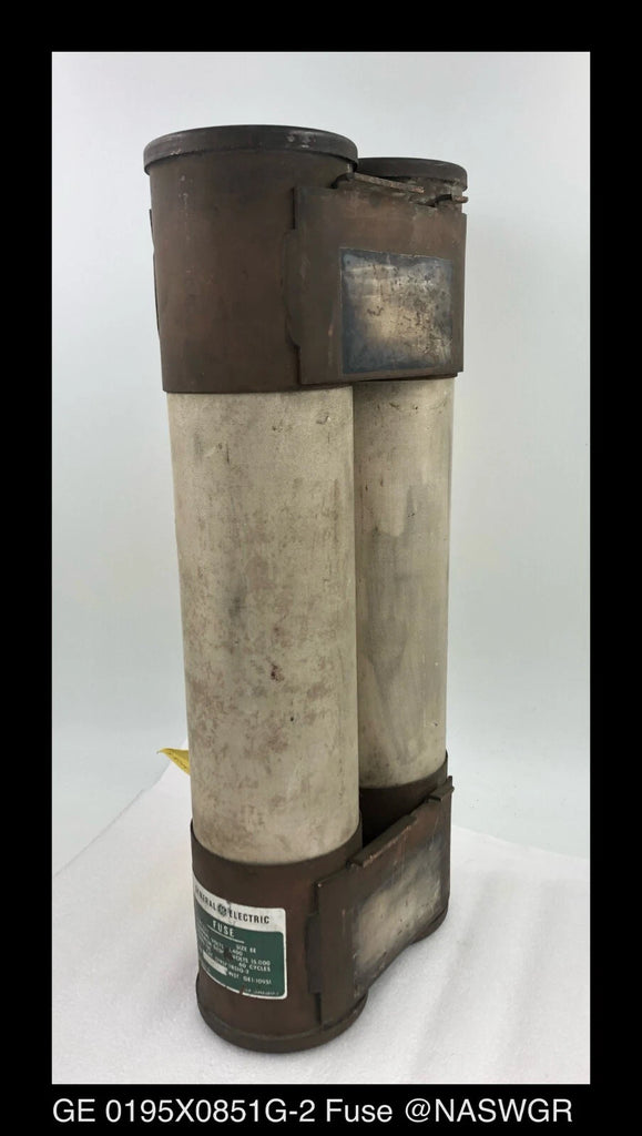 GE 0195X0851G-2 EJ-1 Fuse - 150 Amp General Electric EJ-1 Double Barrell Fuse