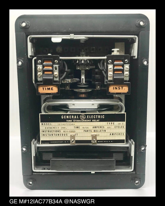 GE 12IAC77B34A Overcurrent Relay - 4/16 Amp