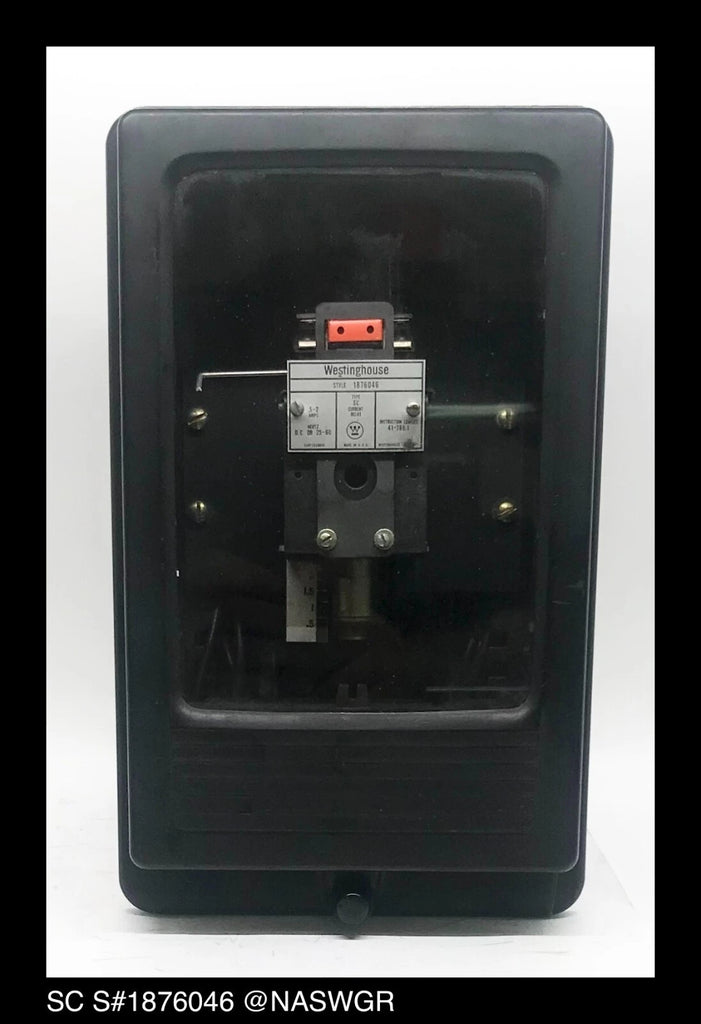 Westinghouse SC, 1876046 Current Relay - 0.5/2 Amp