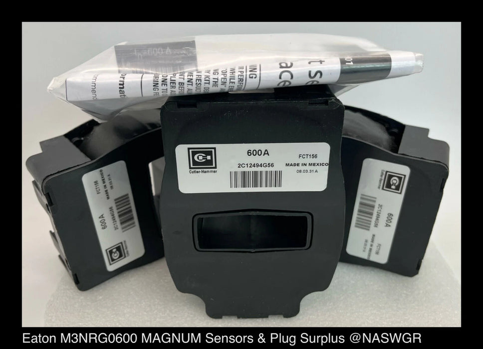 Eaton Magnum M3NRG0600 Sensor and Rating Plug Kit - 600 Amp - Unused