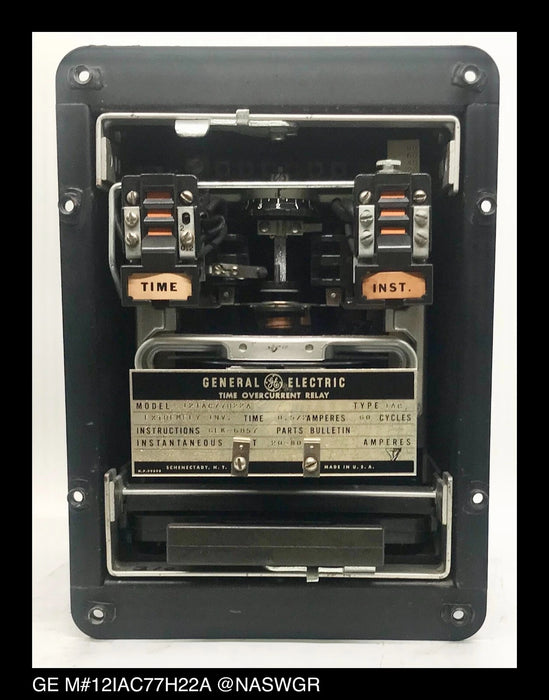 GE 12IAC77H22A Overcurrent Relay - 0.5/2 Amp