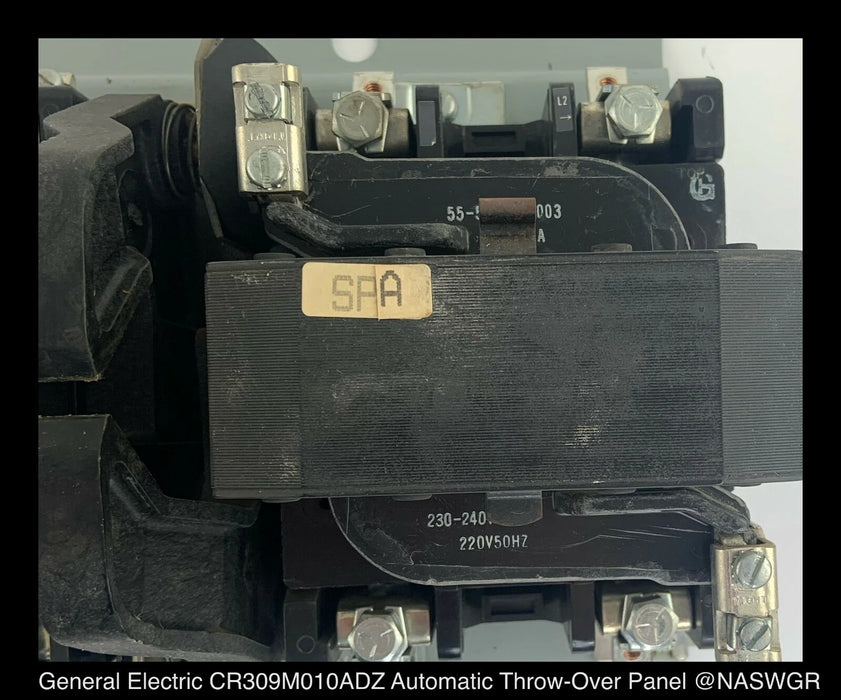 General Electric CR309M010ADZ Automatic Throw-Over Panel - 100 Amp