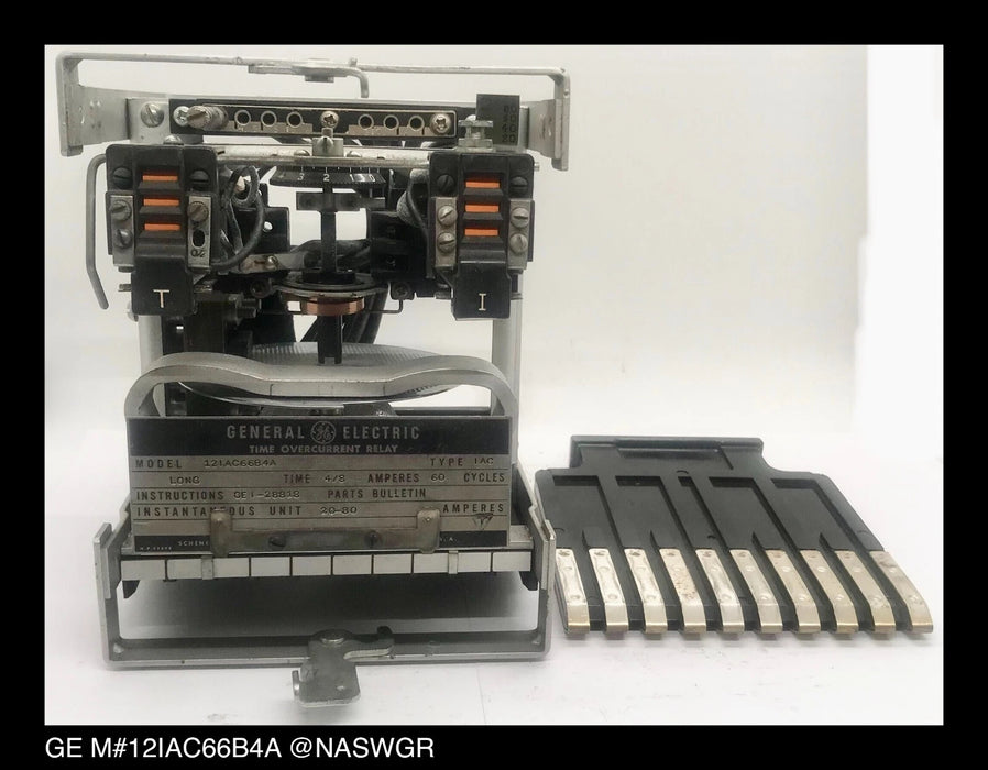 GE 12IAC66B4A Overcurrent Relay - 4/8 Amp