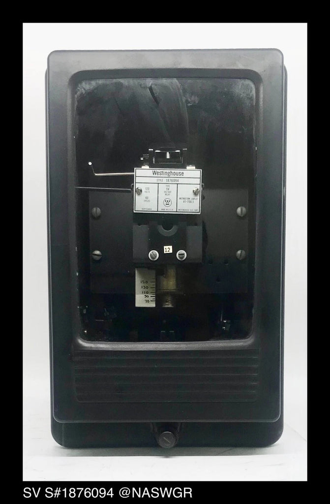 Westinghouse SV, 1876094 Voltage Relay - 120vAC