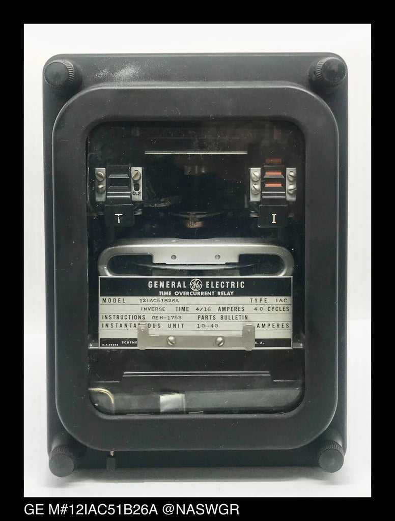GE 12IAC51B26A Overcurrent Relay - 4/16 Amp
