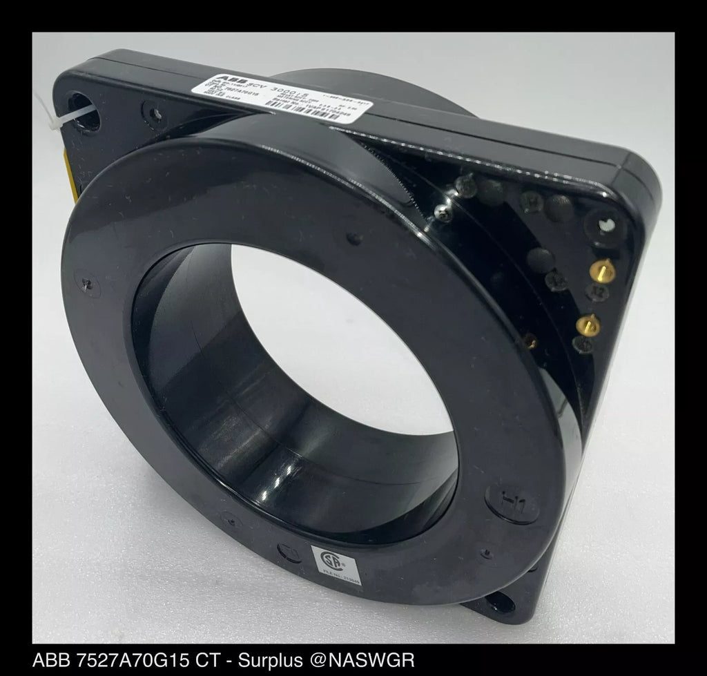 ABB 7527A70G15 Current Transformer 6353C88H15 30005 Ratio Surplus
