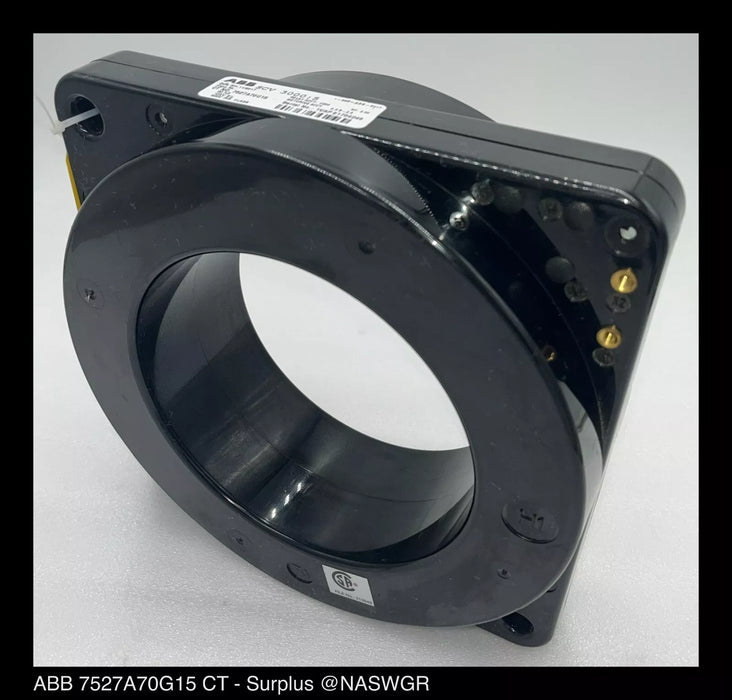 ABB 7527A70G15 Current Transformer 6353C88H15 3000:5 Ratio - Surplus