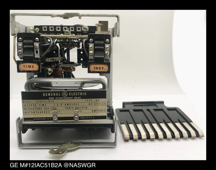 GE 12IAC51B2A Overcurrent Relay - 1.5/6 Amp