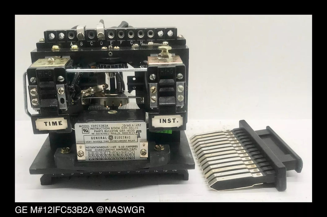 GE 12IFC53B2A Overcurrent Relay - 0.5/4 Amp