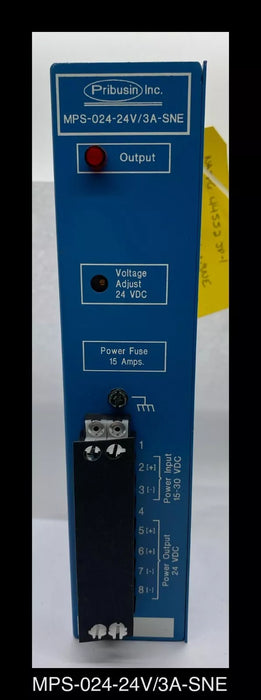 Pribusin Inc. MPS-024-24V/3A-SNE - 3A, 24VDC, 15-30VDC