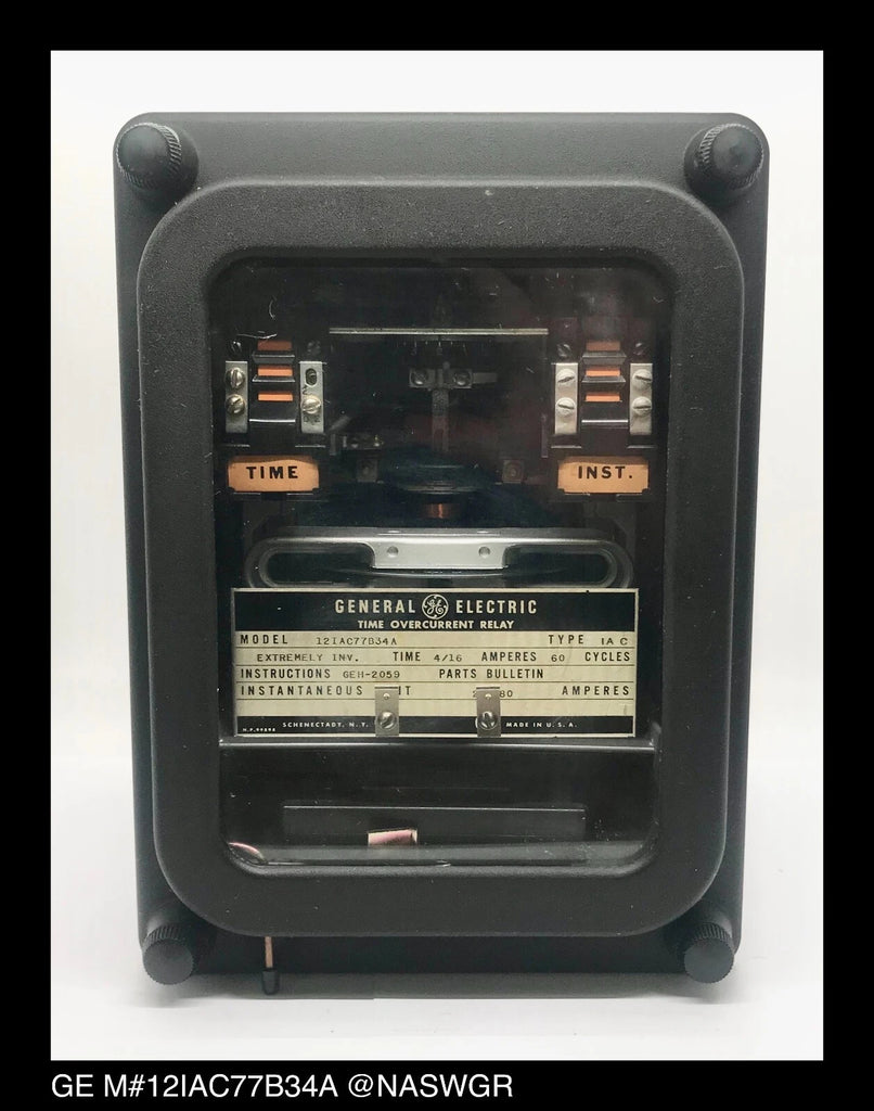 GE 12IAC77B34A Overcurrent Relay - 4/16 Amp