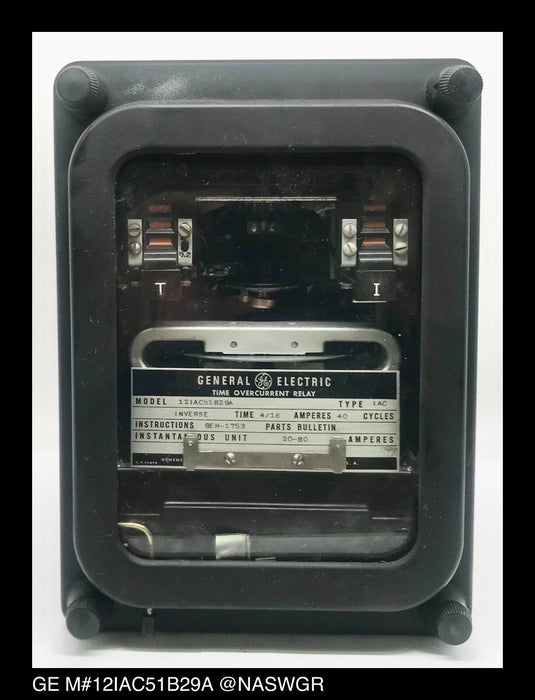 GE 12IAC51B29A Overcurrent Relay - 4/16 Amp