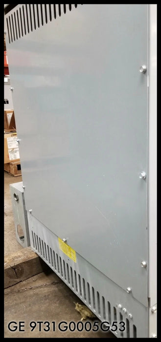GE 9T31G0005G53 112.5kVA K-Factor Transformer - 480V-208/120Y Primary Switch