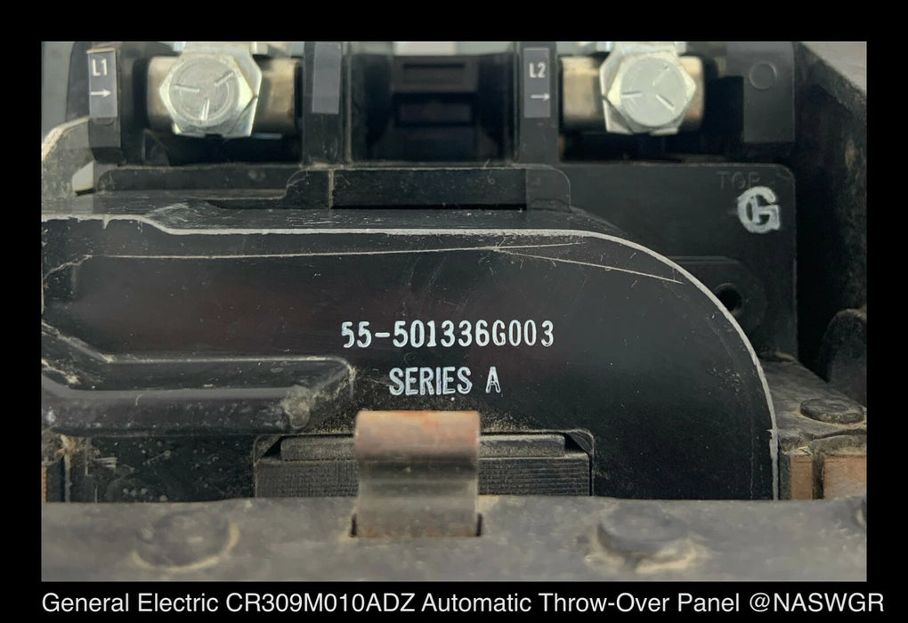 General Electric CR309M010ADZ Automatic Throw-Over Panel - 100 Amp