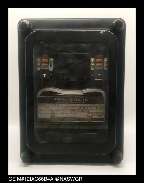 GE 12IAC66B4A Overcurrent Relay - 4/8 Amp