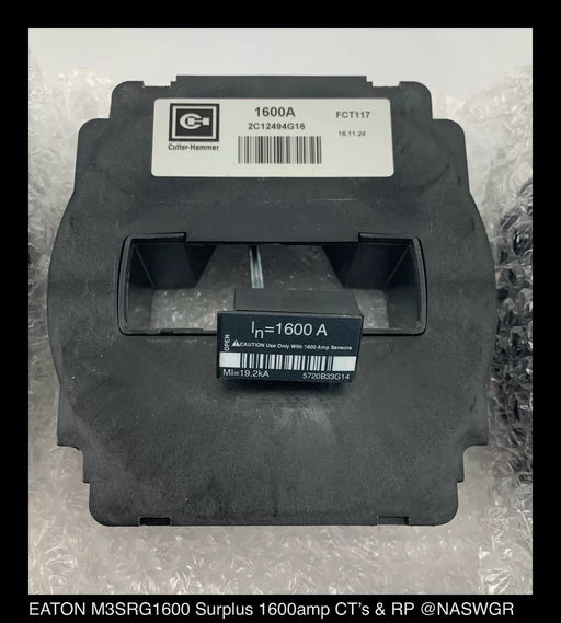Eaton M3SRG1600 Magnum Standard Frame Sensor and Rating Plug Kit 1600A - Surplus