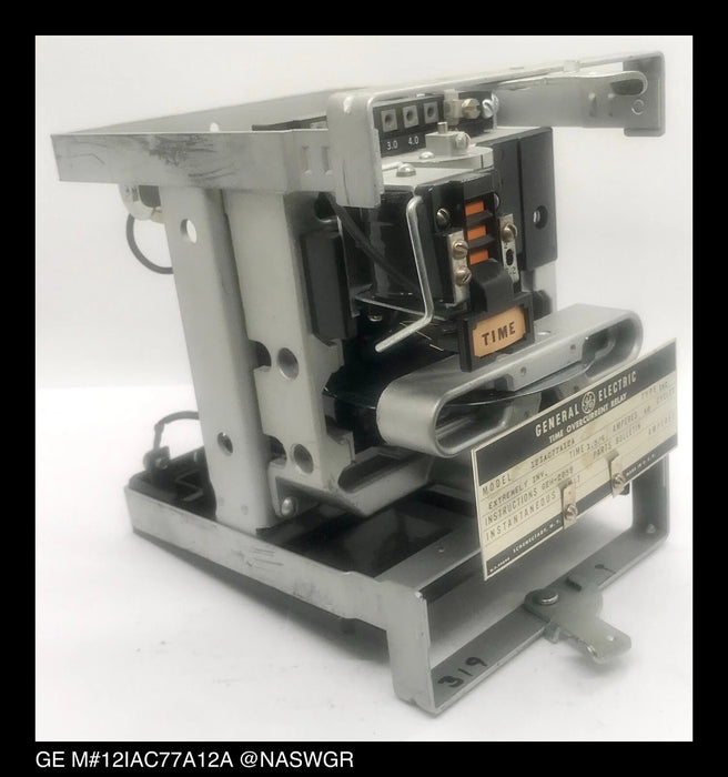 GE 12IAC77A12A Overcurrent Relay - 1.5/6 Amp