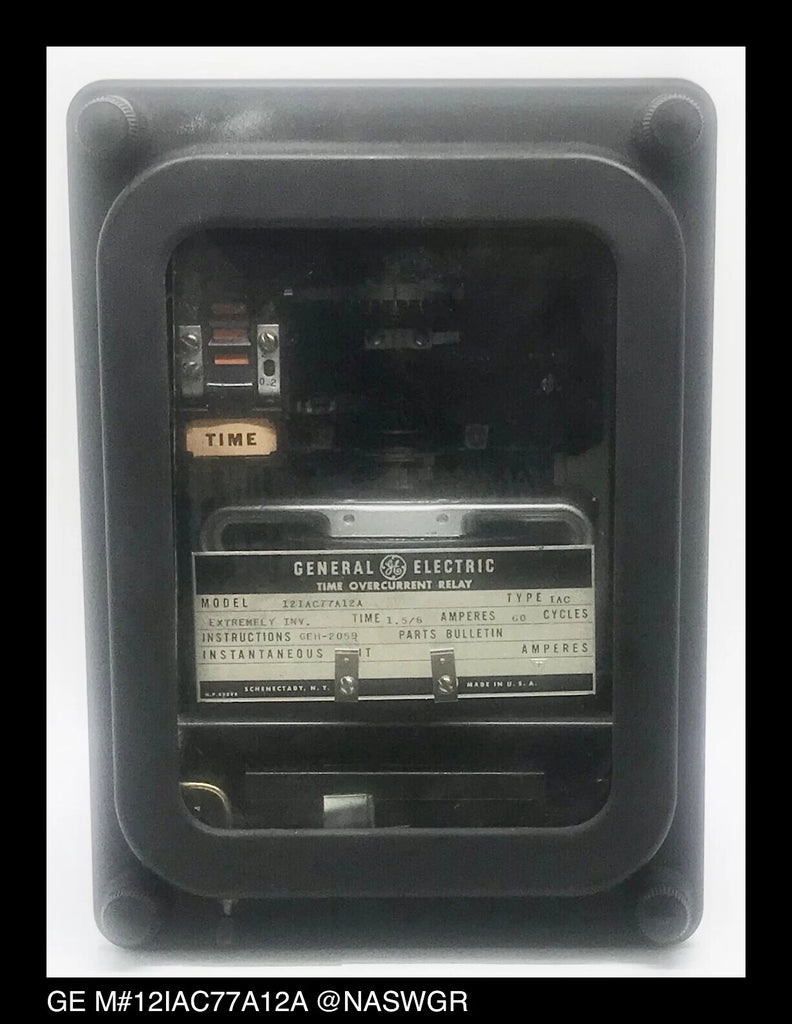 GE 12IAC77A12A Overcurrent Relay - 1.5/6 Amp