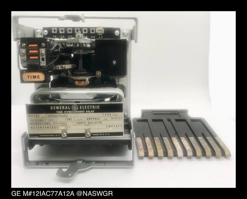 GE 12IAC77A12A Overcurrent Relay - 1.5/6 Amp