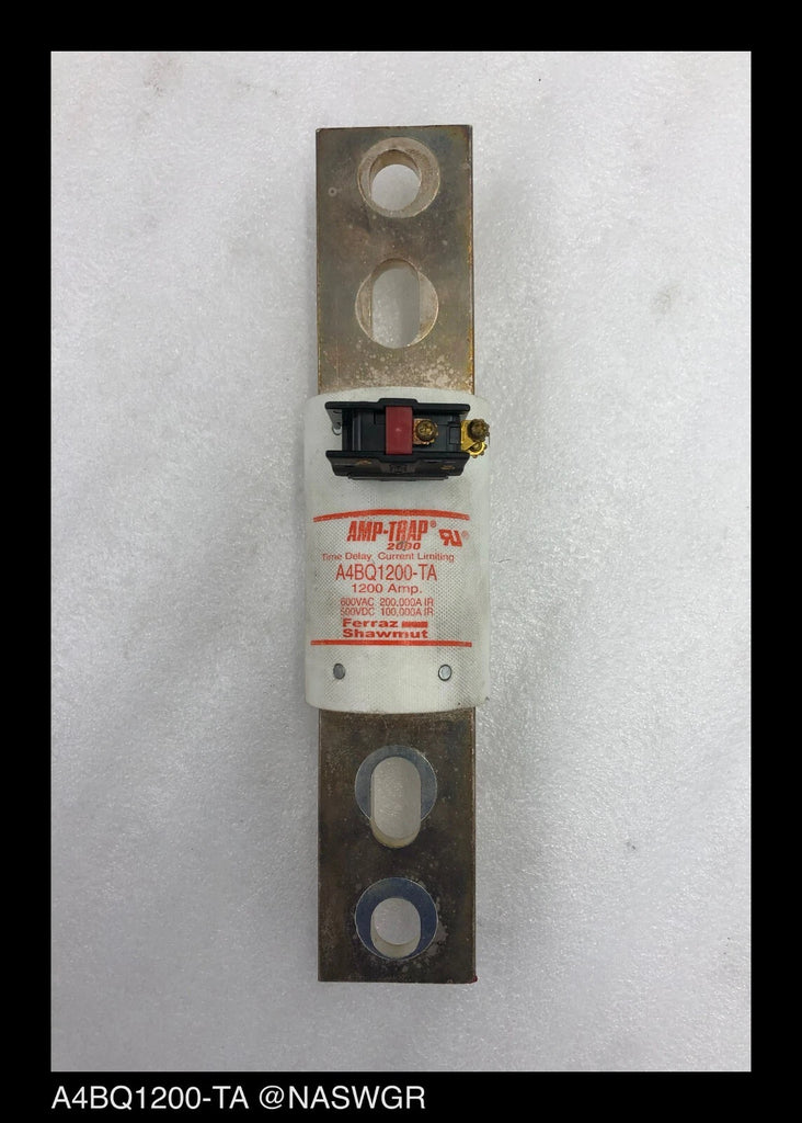 Share Ferraz Shawmut Amp-Trap A4BQ1200-TA Time Delay Fuse - Unused Surplus