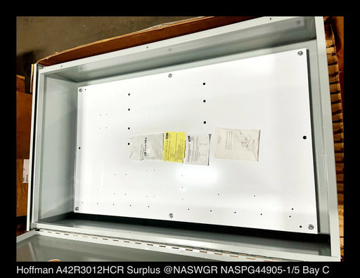 Hoffman A42R3012HCR Wall Mount Enclosure Type 3R, 42" x 30" x 12" - Surplus