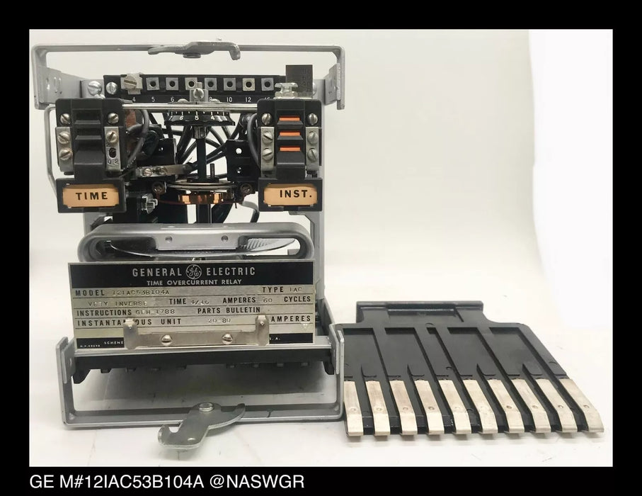 GE 12IAC53B104A Overcurrent Relay - 4/16 Amp