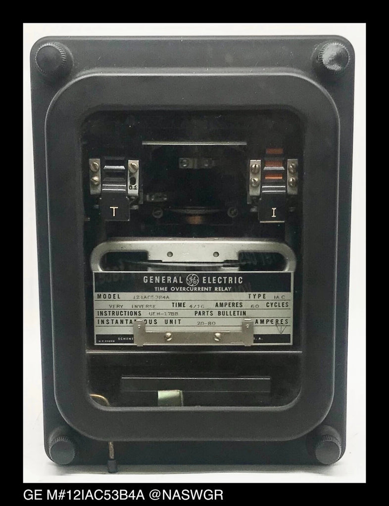 GE 12IAC53B4A Overcurrent Relay - 4/16 Amp