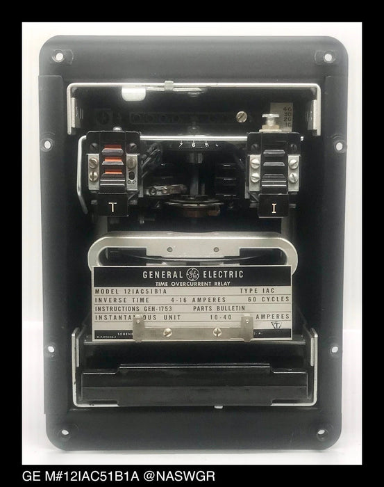 GE 12IAC51B1A Overcurrent Relay - 4/16 Amp