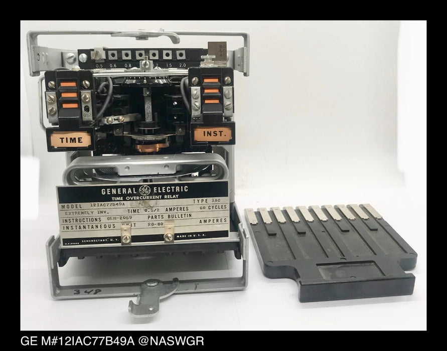 GE 12IAC77B49A Overcurrent Relay - 0.5/2 Amp