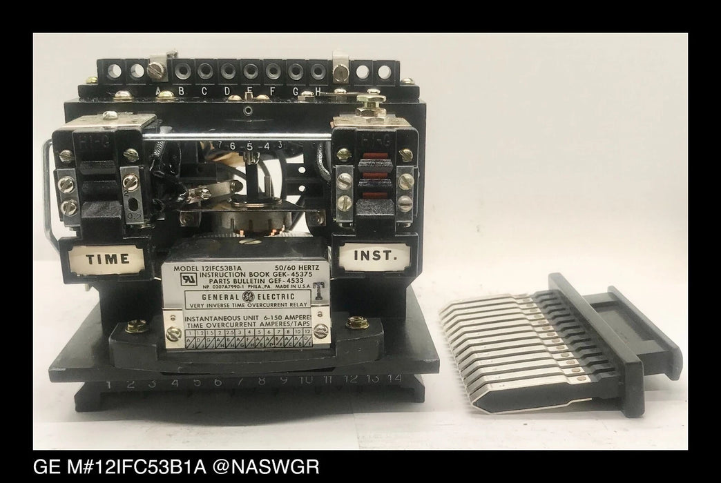 GE 12IFC53B1A Overcurrent Relay - 1/12 Amp