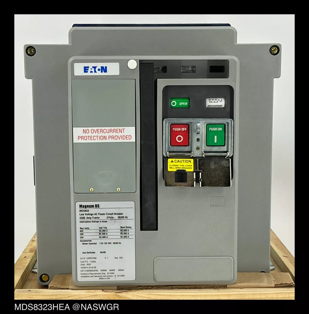 Eaton Magnum DS MDS832 Breaker (E/O,B/I) - 3200 Amp - Unused