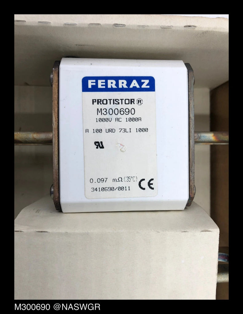 LOT OF 3 Ferraz PROTISTOR M300690 Fuse - Unused Surplus