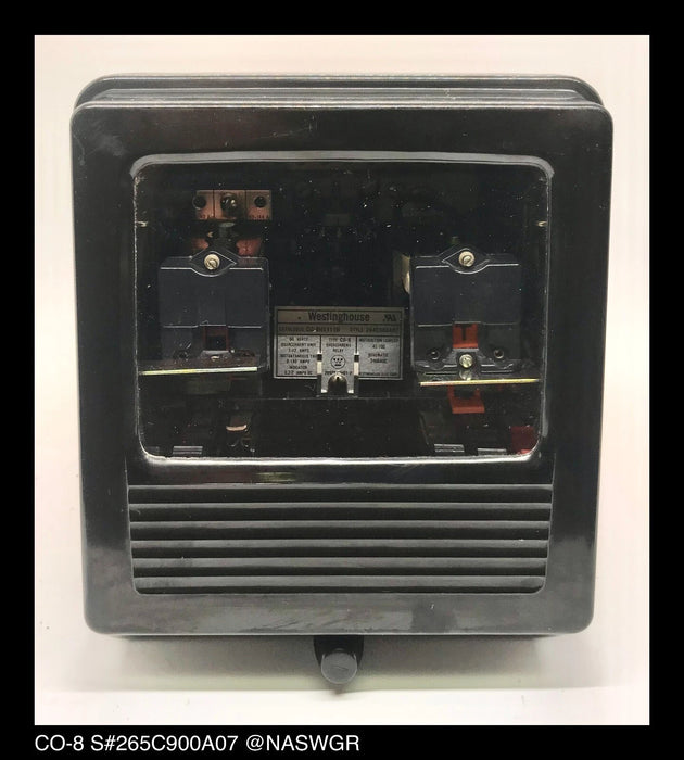 Westinghouse CO-8H1111N Overcurrent Relay - 1/12 Amp