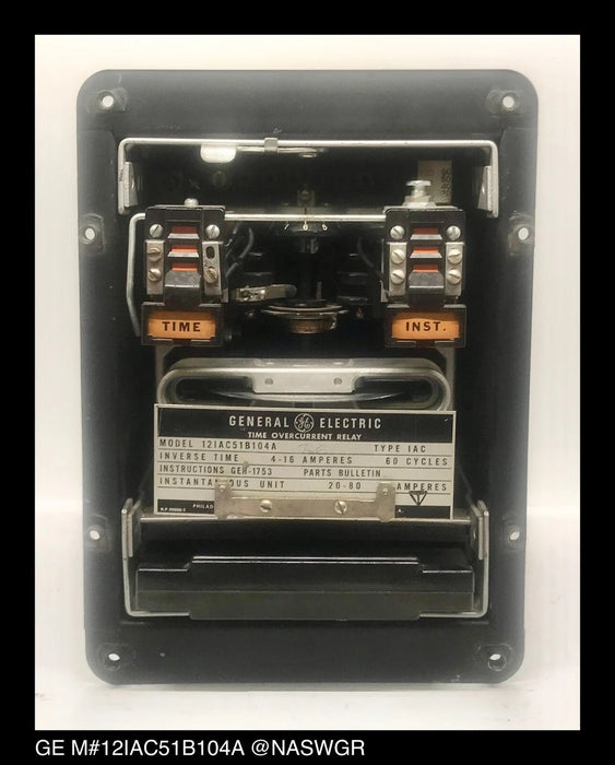GE 12IAC51B104A Overcurrent Relay - 4/16 Amp