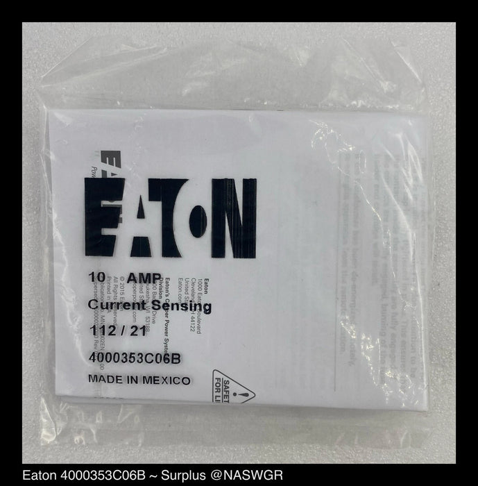Eaton Cooper Power Series 4000353C06B - RTE Current-Sensing Bayonet Fuse Link