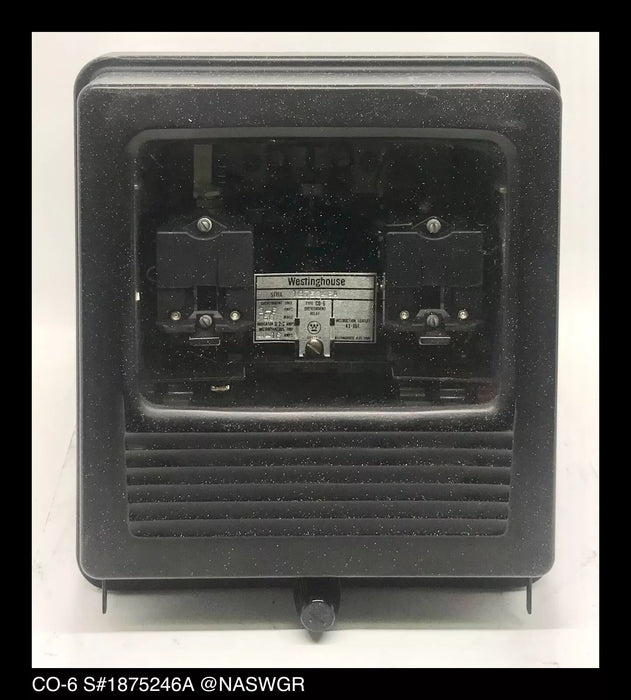 Westinghouse CO-6, 1875246A Overcurrent Relay - 2/6 Amp
