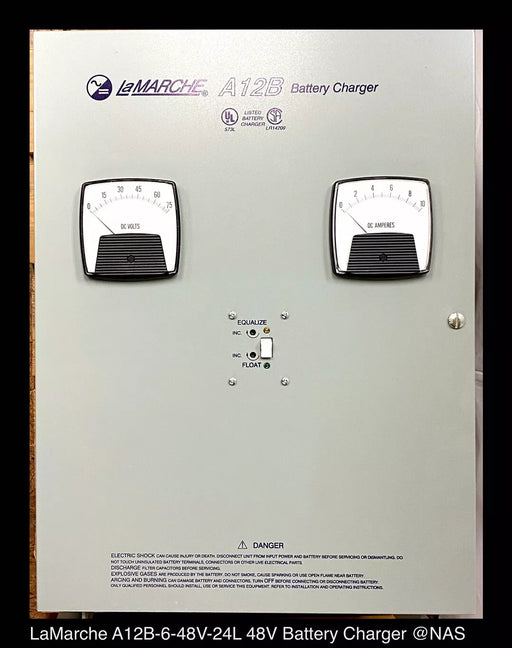LaMarche A12B 48V Battery Charger - LaMarche A12B-6-48V-A1-24L - Surplus